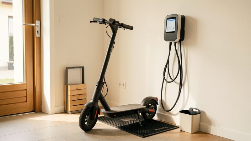 Scooter électrique en appartement : recharger sans garage au quotidien